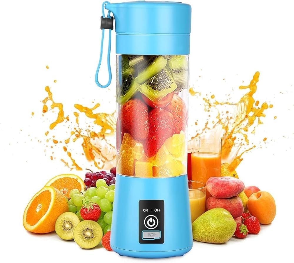 Portable USB Rechargeable Smoothie Blender Bottle