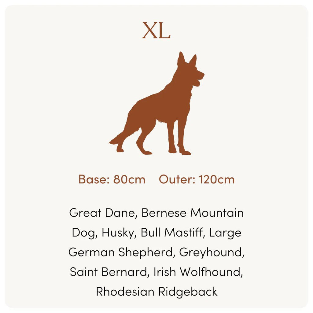 Luxury Boucle Dog Bed