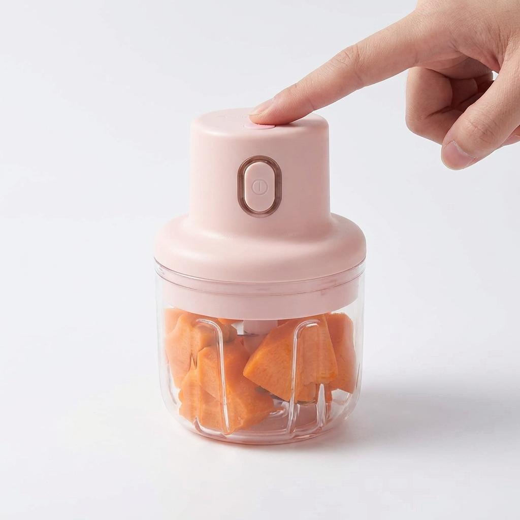 USB Rechargeable Mini Electric Garlic Chopper